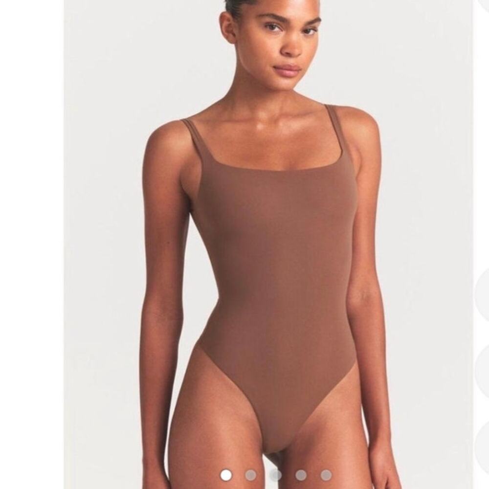 Skims Tan Bodysuit size M